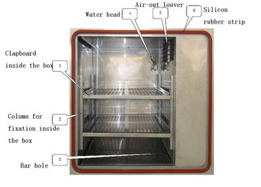プログラム可能な温度の湿気テスト部屋LCDの表示のステンレス鋼の版